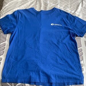 Costa Vibrant Blue Short Sleeve Tee